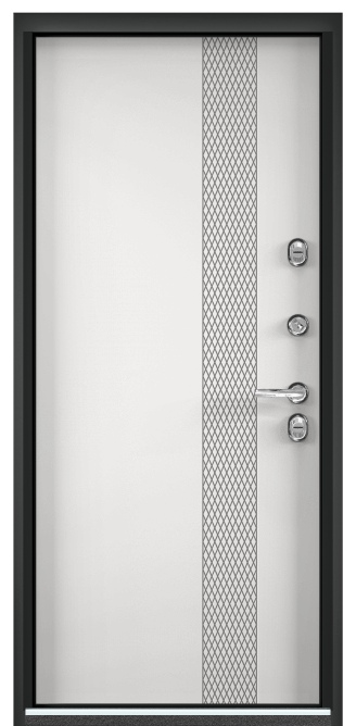 SNEGIR ARCTIC PP, Панель MDF с ПВХ покрытием, SA-DL2, Белый (арт. КТ Белый) в Краснодаре