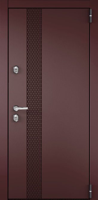 SNEGIR ARCTIC PP, Панель MDF с ПВХ покрытием, SA-DL2, ЛКП Кармин в Краснодаре