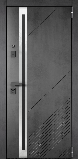 ULTIMATUM PRO PP, Панель MDF с ПВХ покрытием, UT-F3, ПВХ Бетон темный в Краснодаре