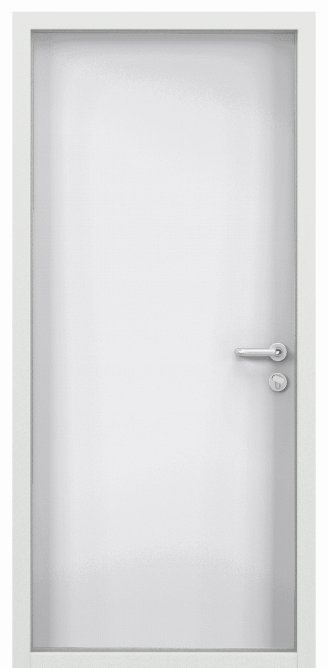Дверь противопожарная EI 60, Порошково-полимерное покрытие, —, RAL 9016 белый в Краснодаре